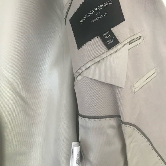 Banana Republic jacket tan color size 38S - Picture 7 of 7